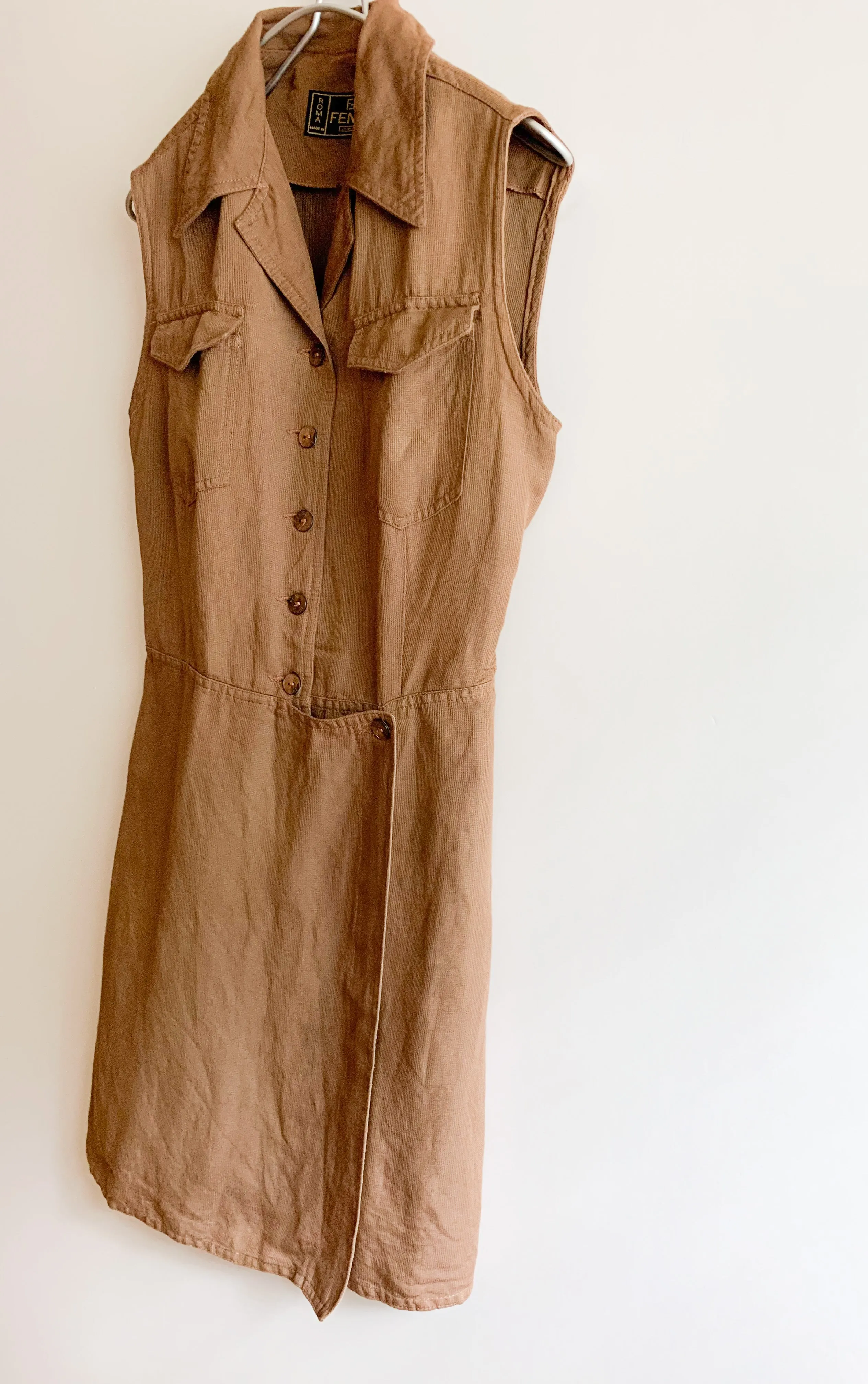 【 FENDI 】No Sleeve One Pieces