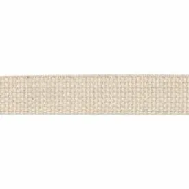 1 inch Cotton Webbing - Natural