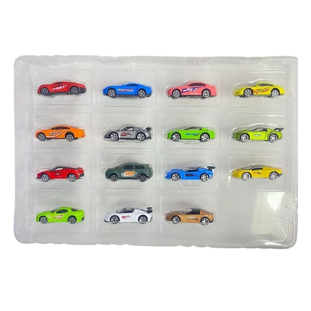 15-Piece Diecast Racing Series Set