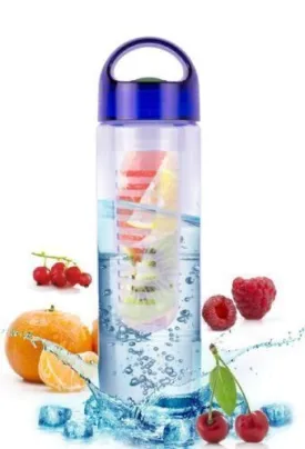 25 OZ Infusion Sports Water Bottles Removable Infuser make Fruit Infused Water
