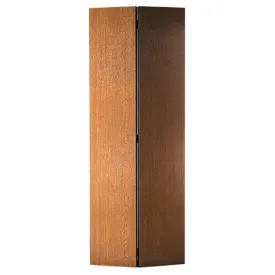 28"x80" Mahogany Veneer Flush Bifold Door Hollow Core