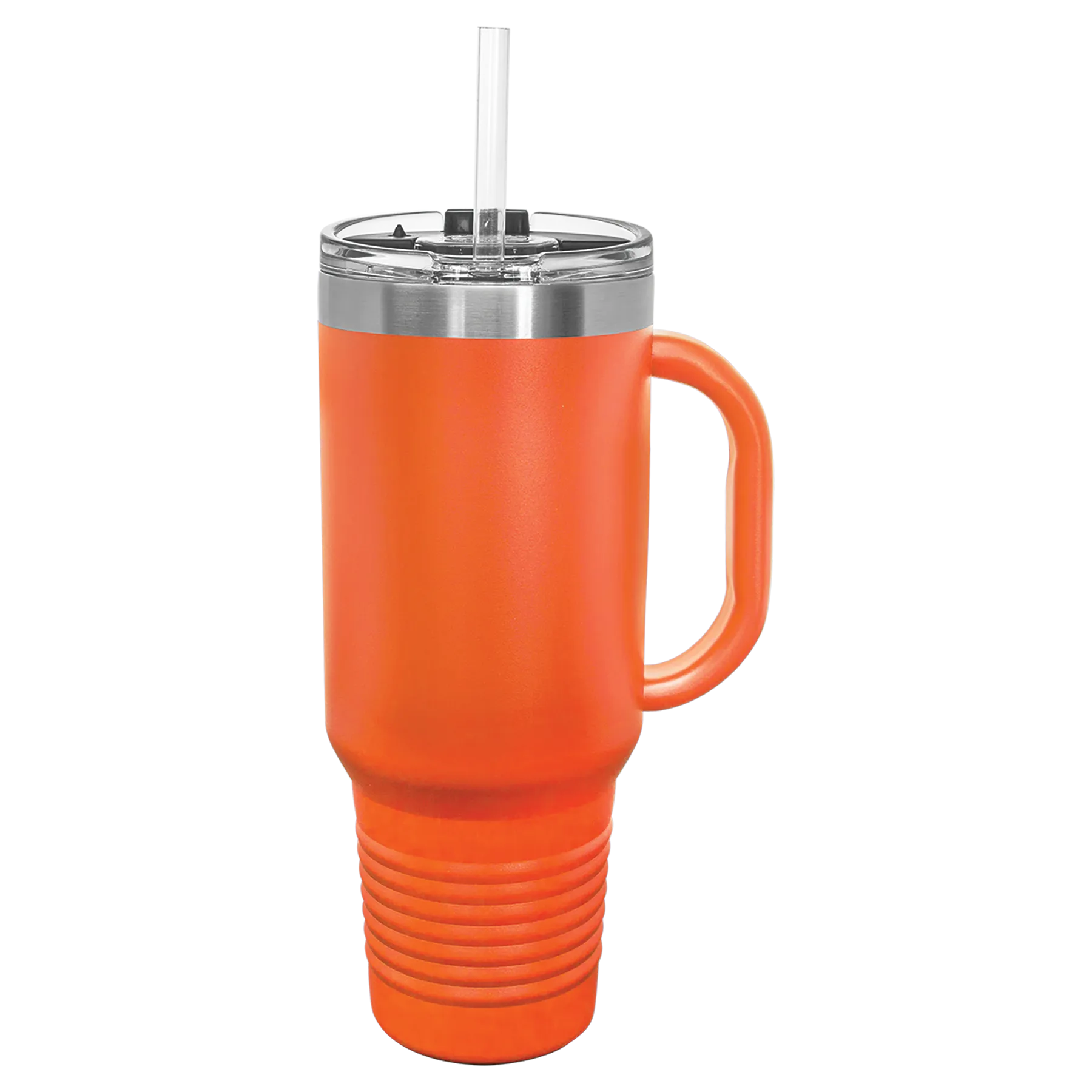 40 oz. Travel Mug with Handle, Straw Included