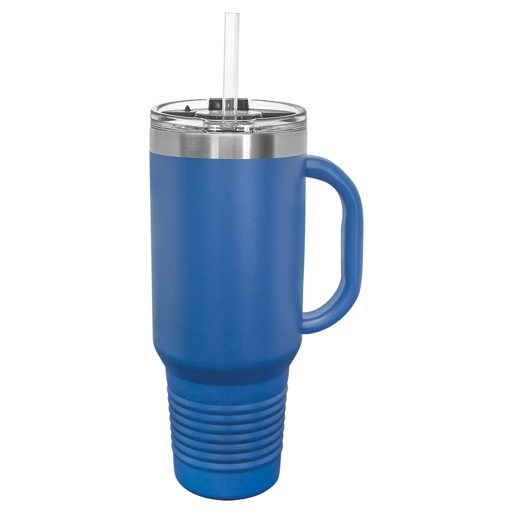 40 oz. Travel Mug with Handle, Straw Included
