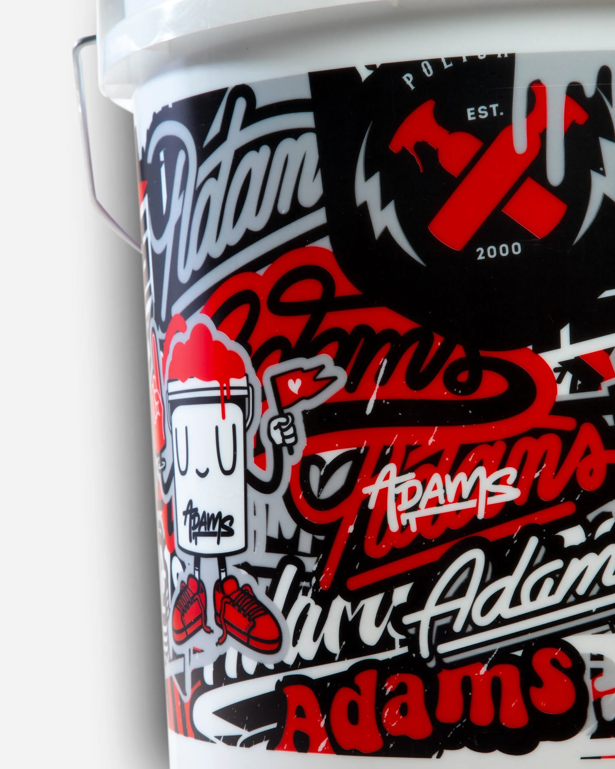 Adam's Sticker Bomb 5 Gallon Bucket