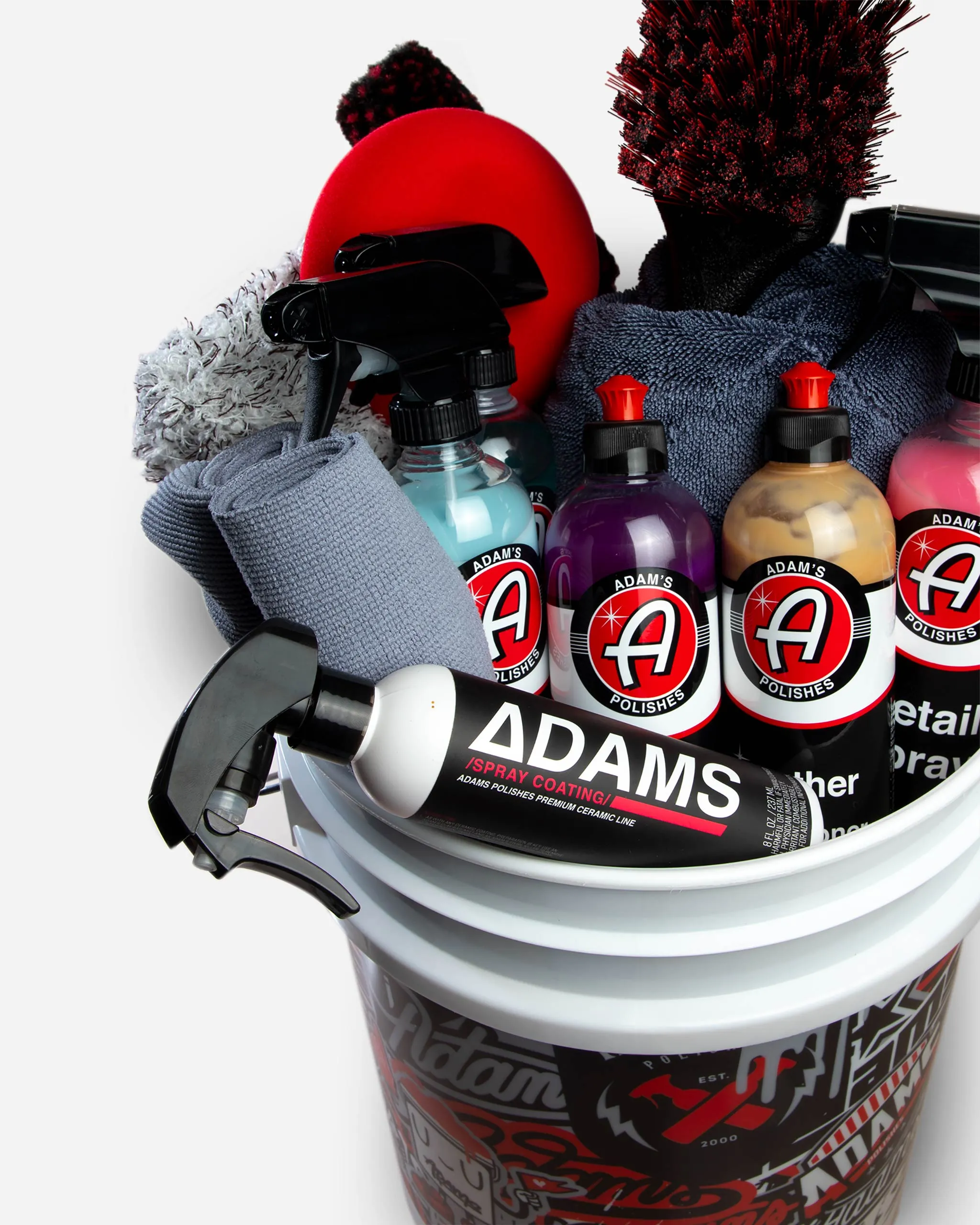 Adam's Sticker Bomb 5 Gallon Bucket