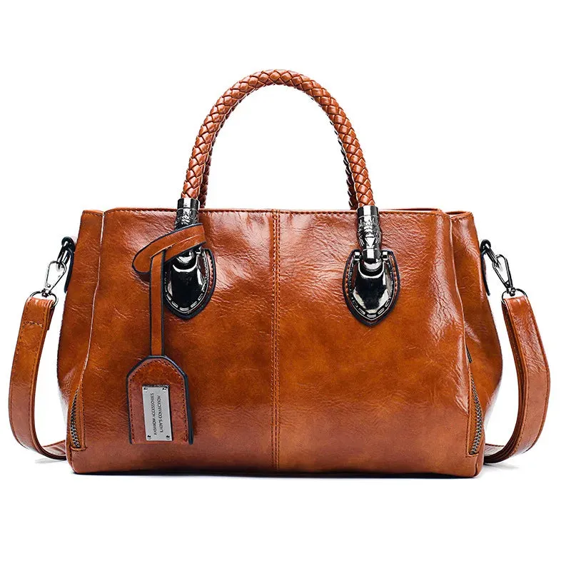 AMORY - FASHIONABLE LEATHER HANDBAG