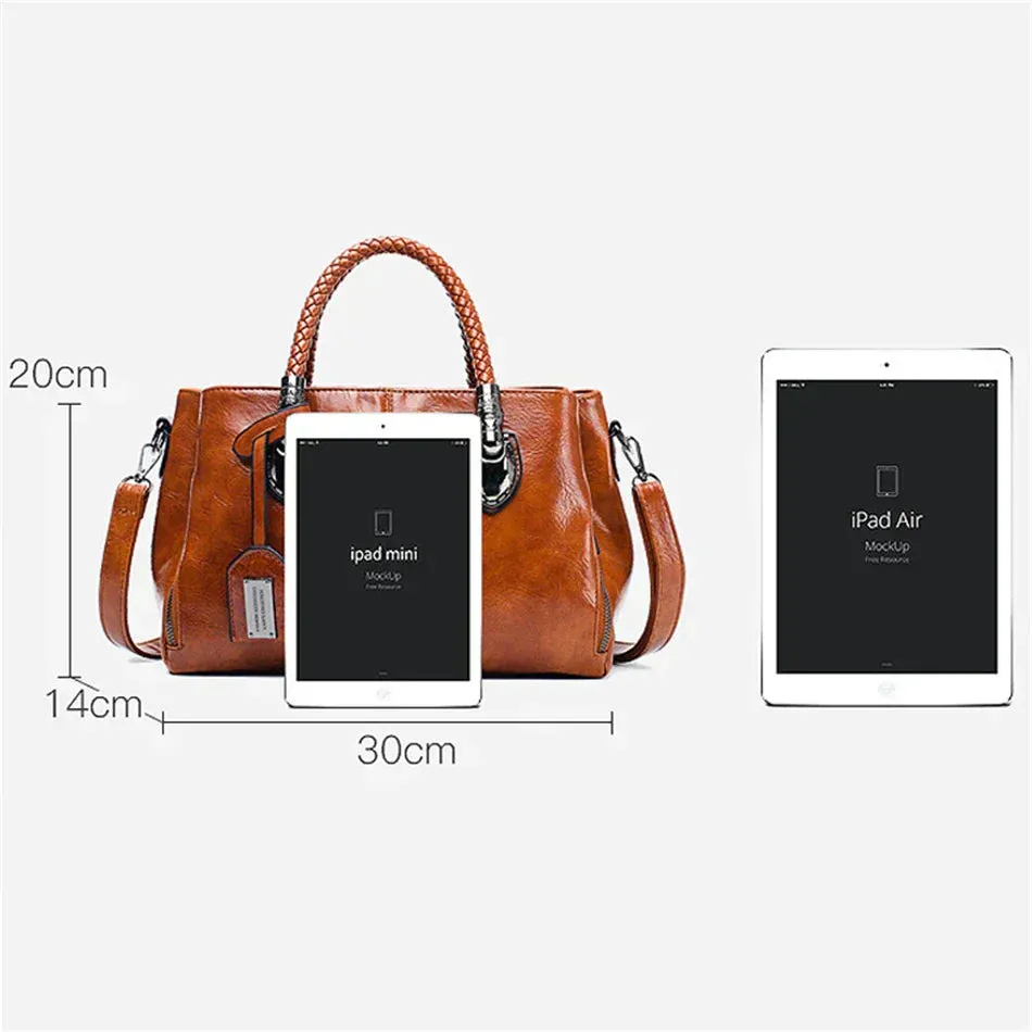 AMORY - FASHIONABLE LEATHER HANDBAG