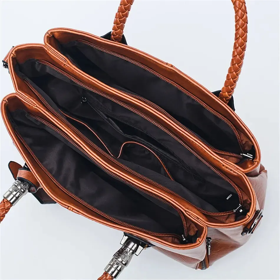 AMORY - FASHIONABLE LEATHER HANDBAG