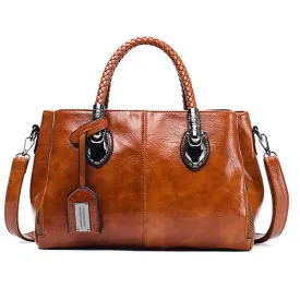 AMORY - FASHIONABLE LEATHER HANDBAG
