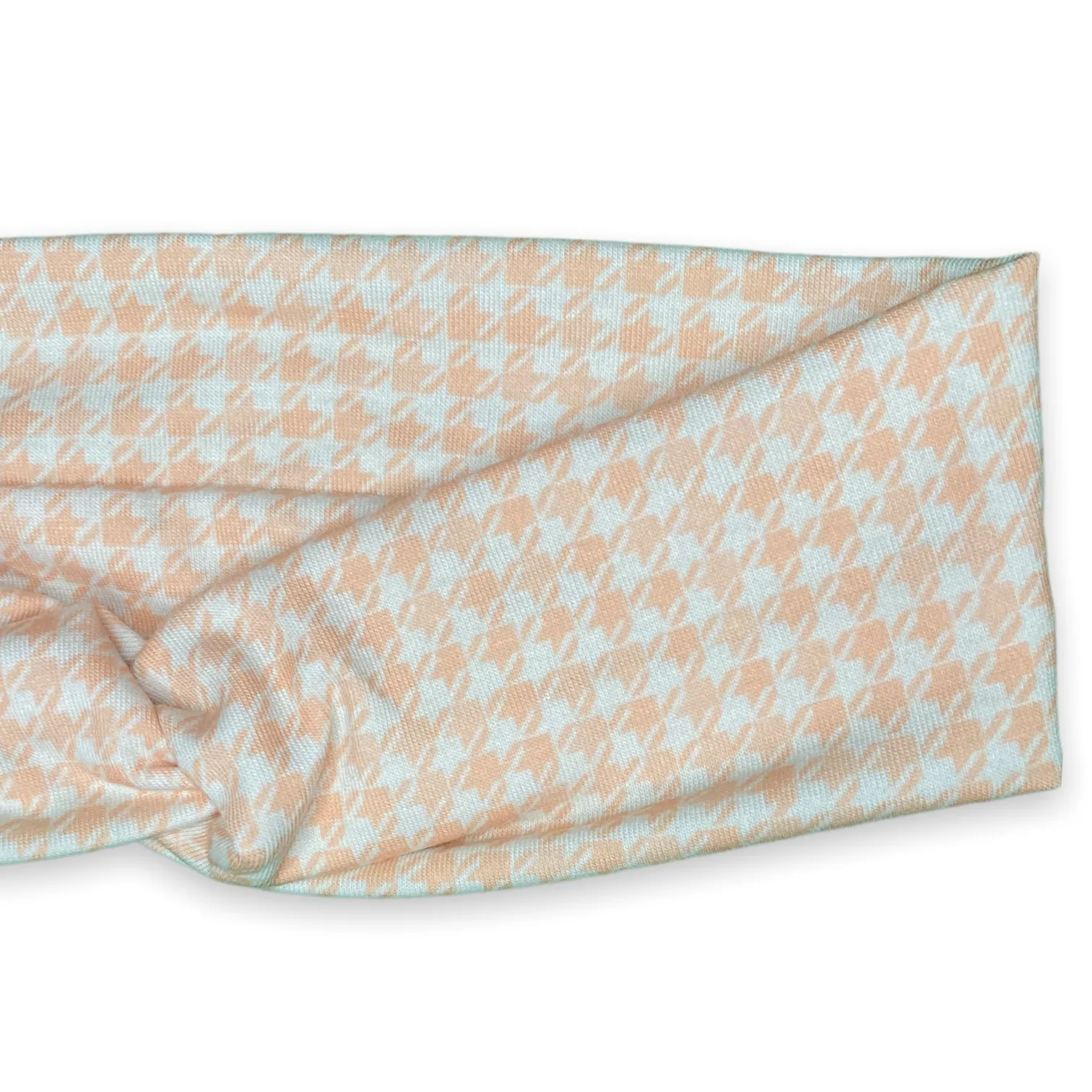 Autumn Houndstooth Knotties Headband