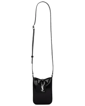 Bag Saint Laurent Mini Le 5 A 7 North South, nero