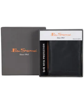 Ben Sherman - Kensington Collection Bifold Wallet (Black)