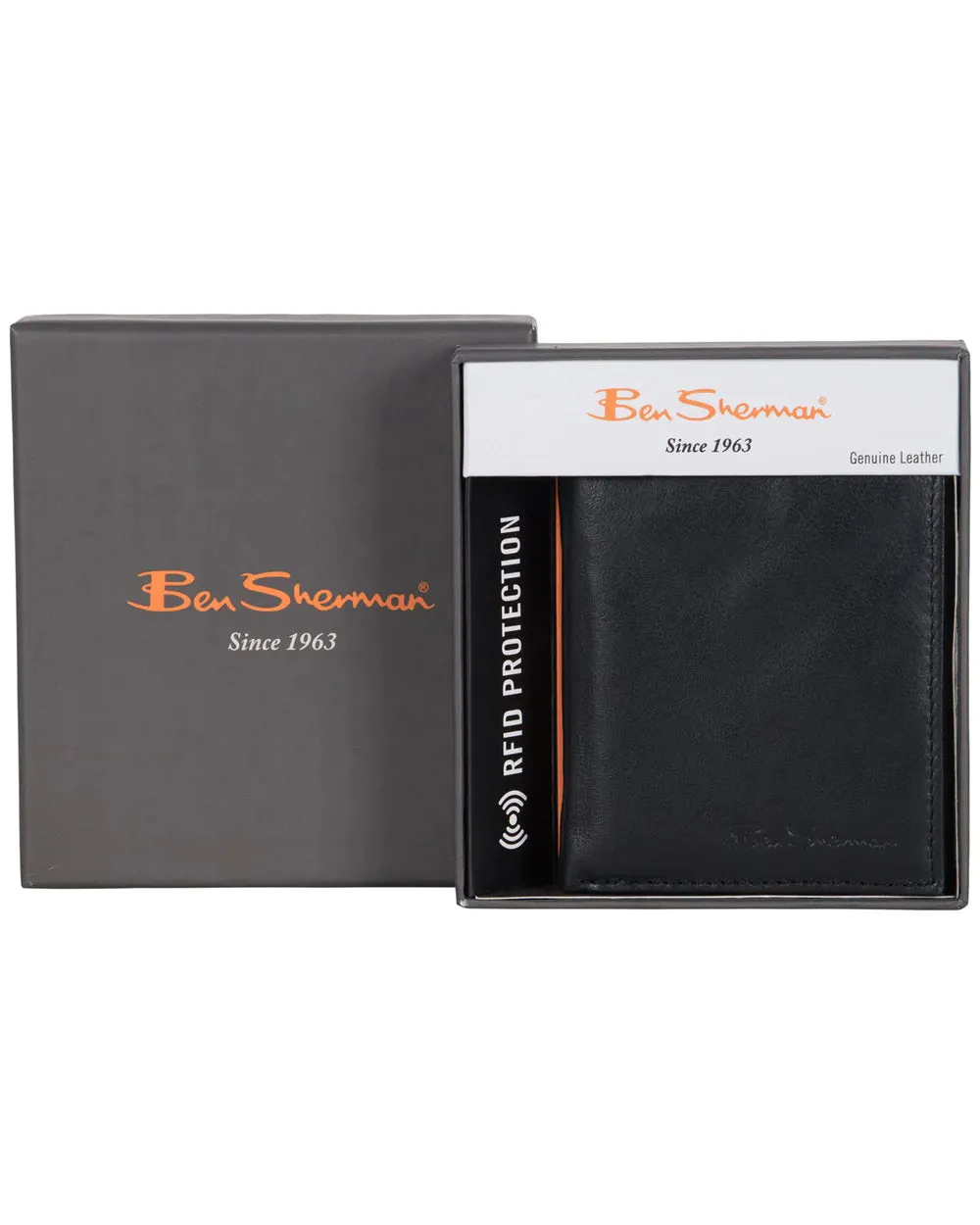 Ben Sherman - Kensington Collection Bifold Wallet (Black)
