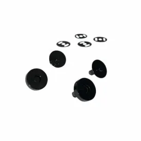 Black Magnetic Snaps 3/4"
