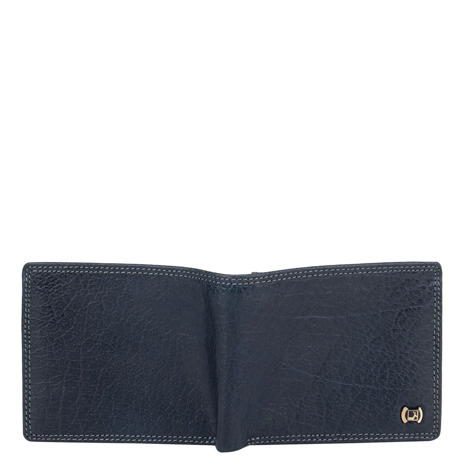 Blue Elephant Pattern Bifold Men's Wallet