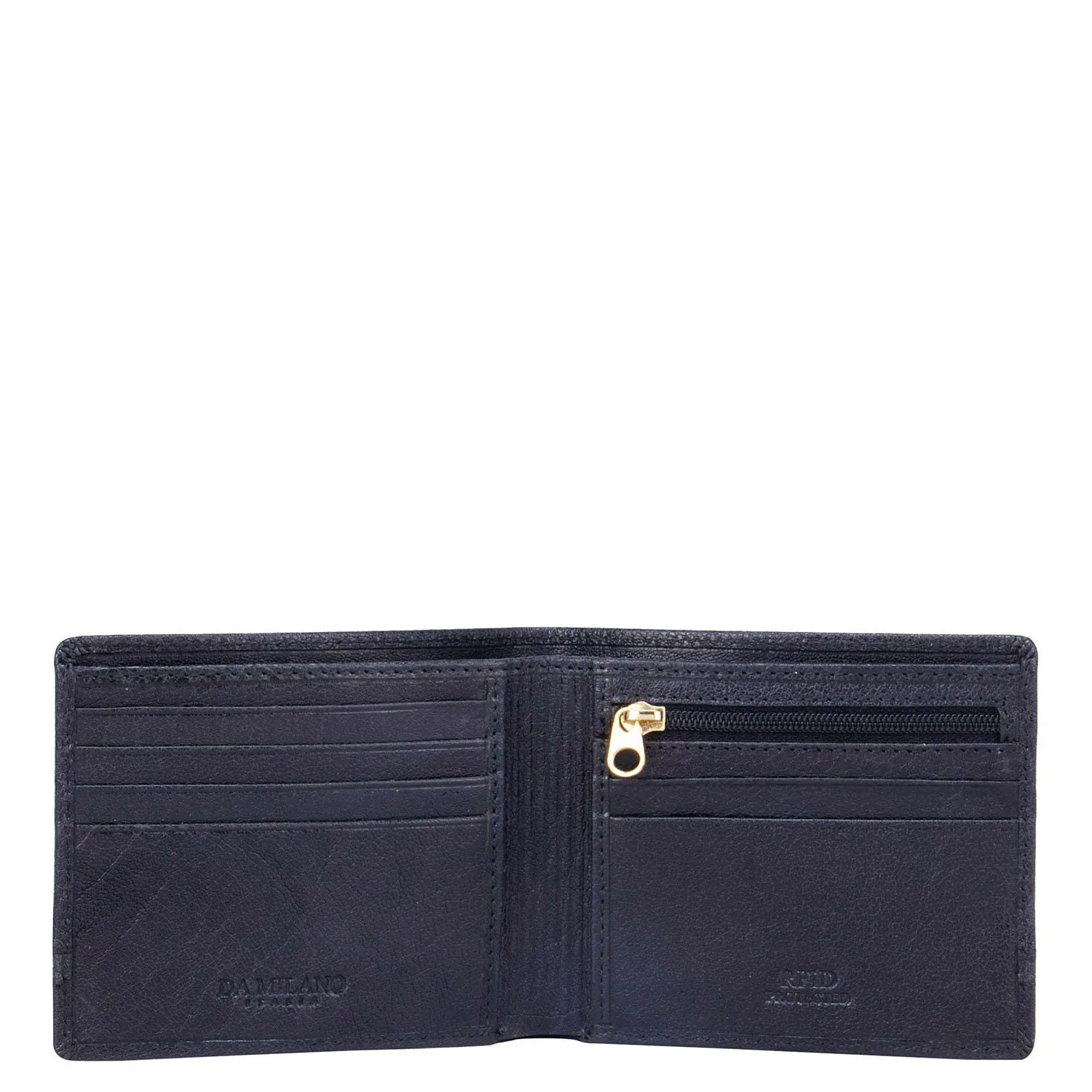 Blue Elephant Pattern Bifold Wallet
