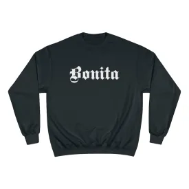 Bonita Gothic Logo Champion Brand Sweatshirt