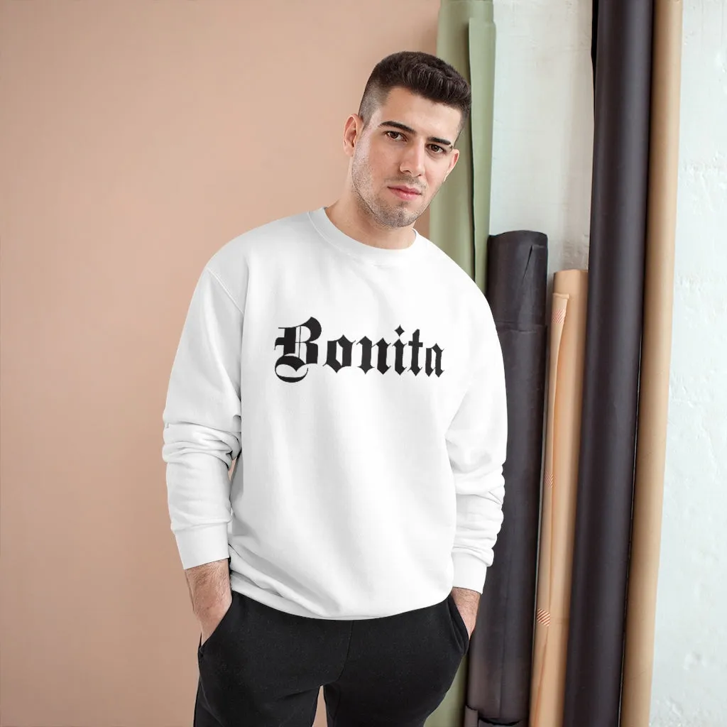 Bonita Gothic Logo Champion Brand Sweatshirt