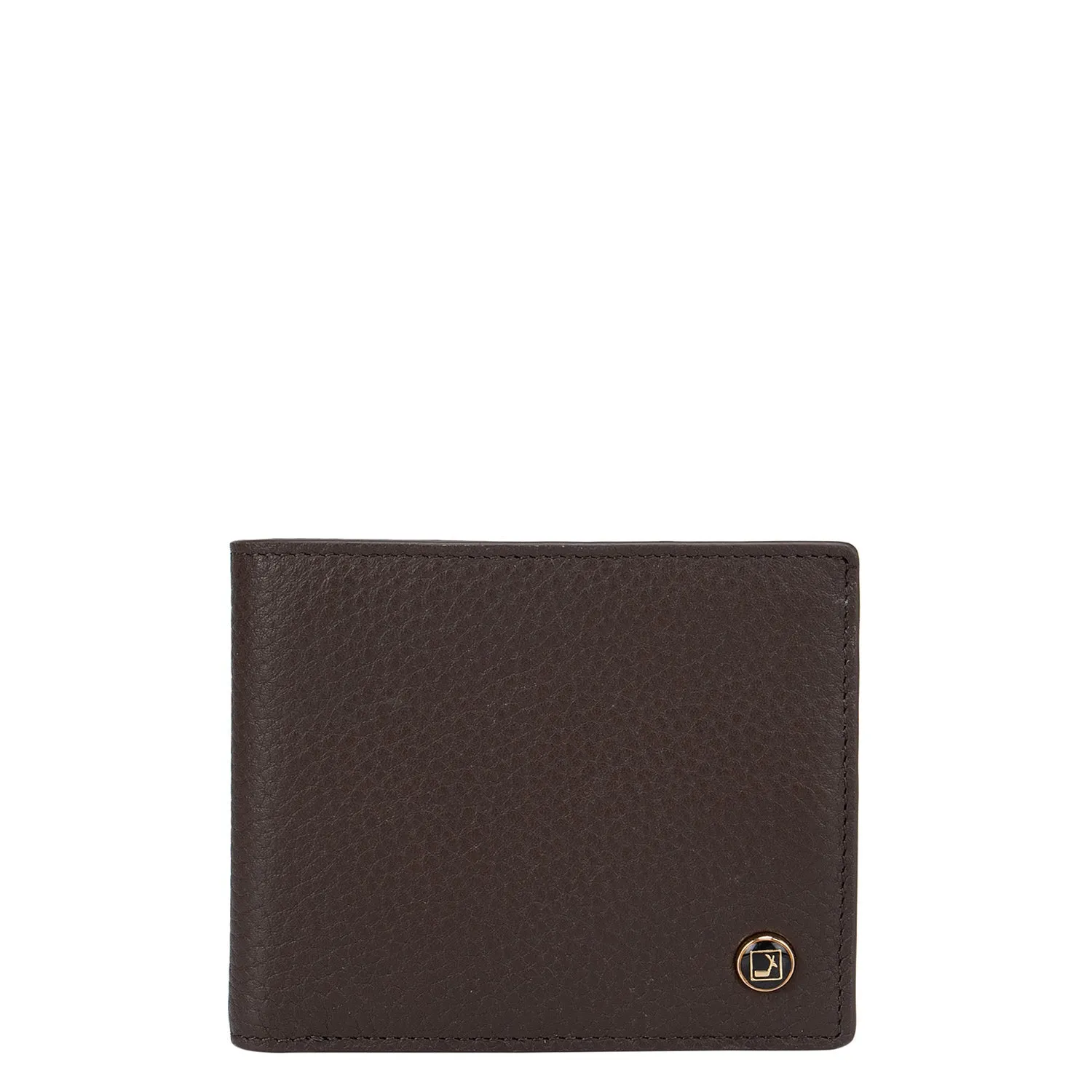 Brown Wax Bifold Wallet