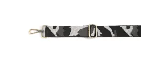 Camo Guitar Strap - Grey