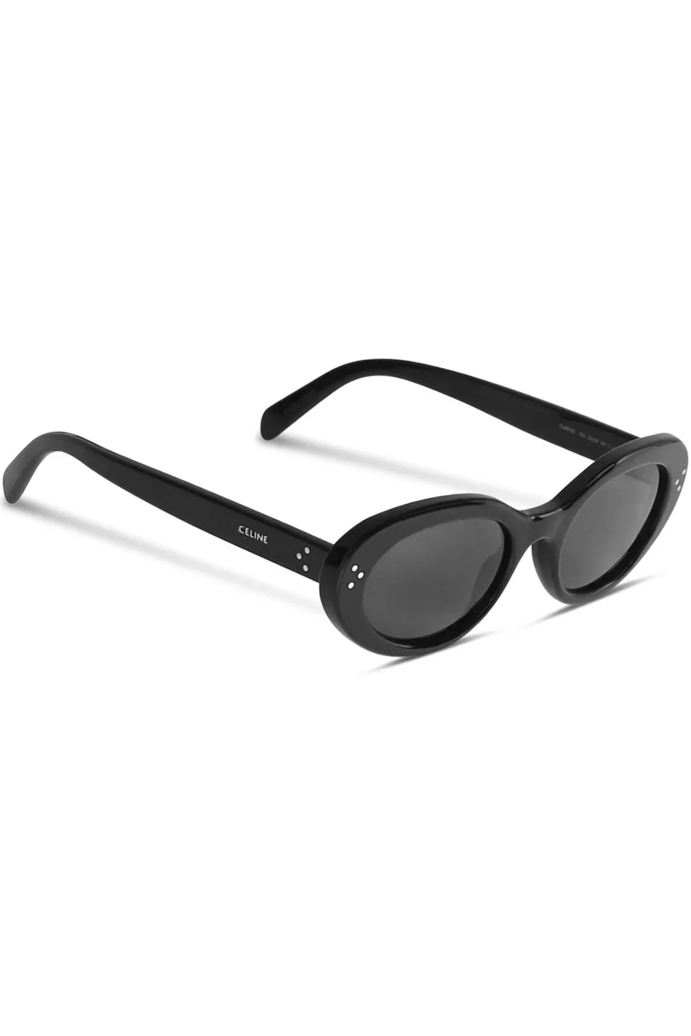 CAT EYE S193 SUNGLASSES | SHINY BLACK/SMOKE