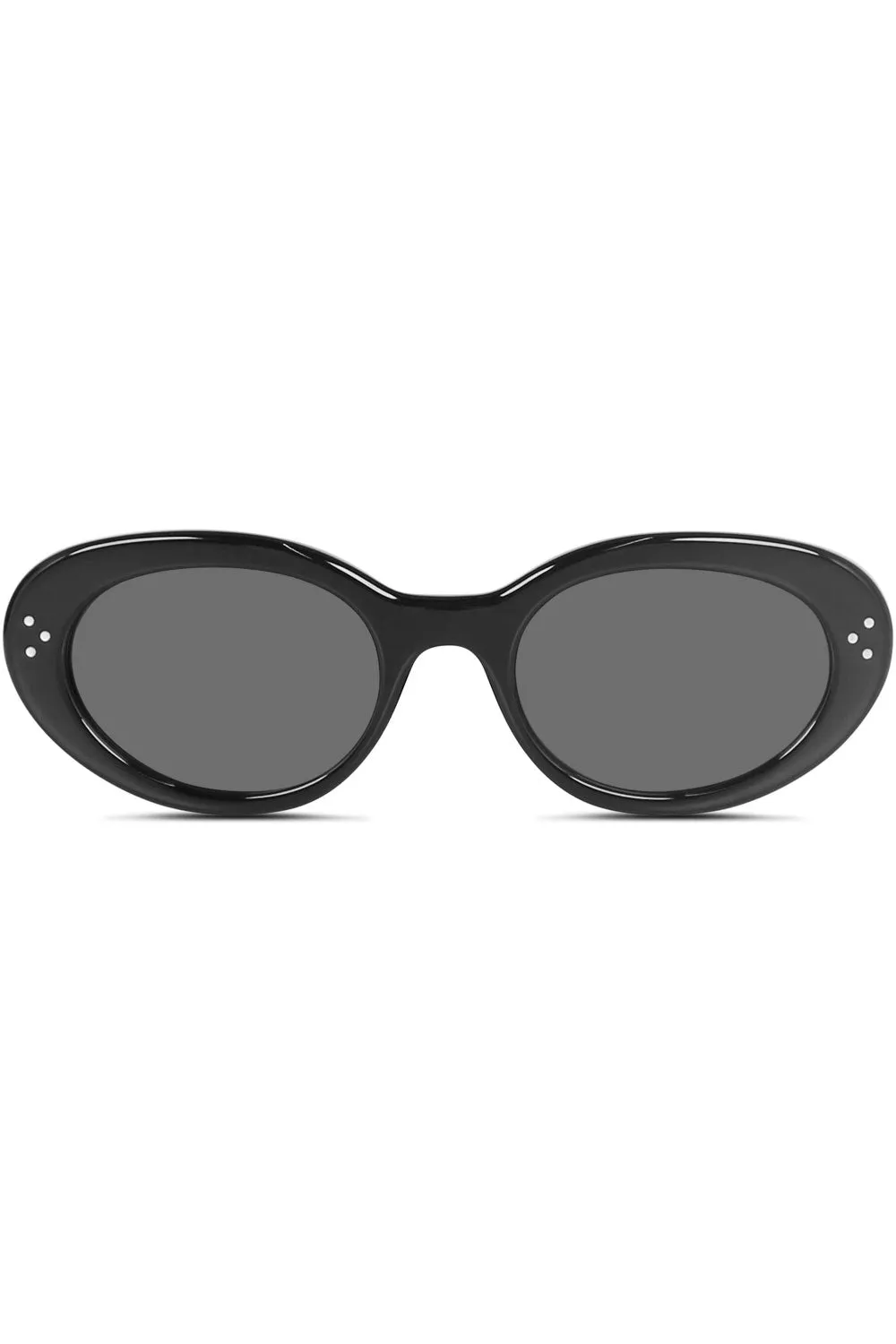 CAT EYE S193 SUNGLASSES | SHINY BLACK/SMOKE