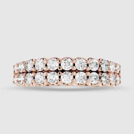 Celine Lab Grown Diamond Fashion Band-Round