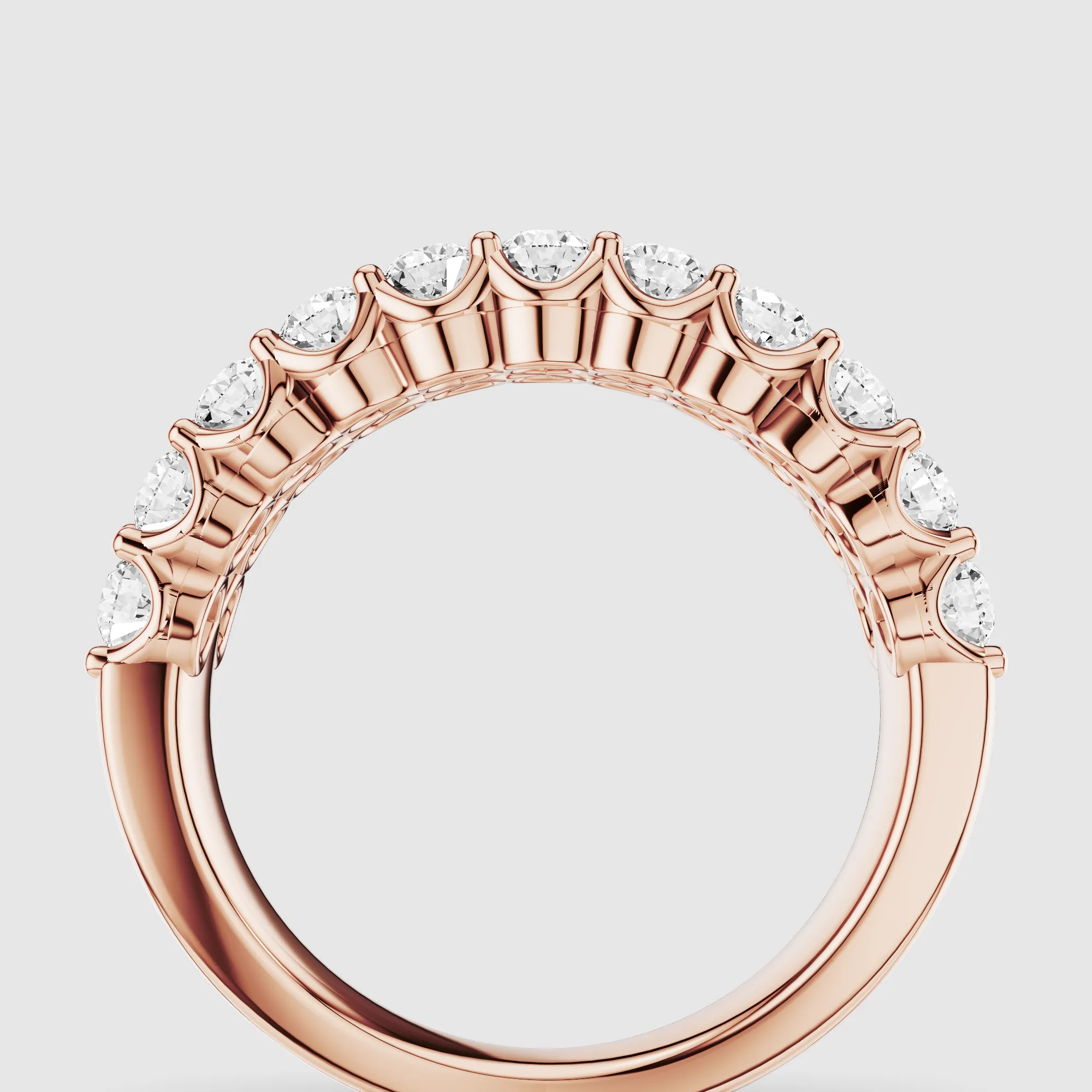 Celine Lab Grown Diamond Fashion Band-Round