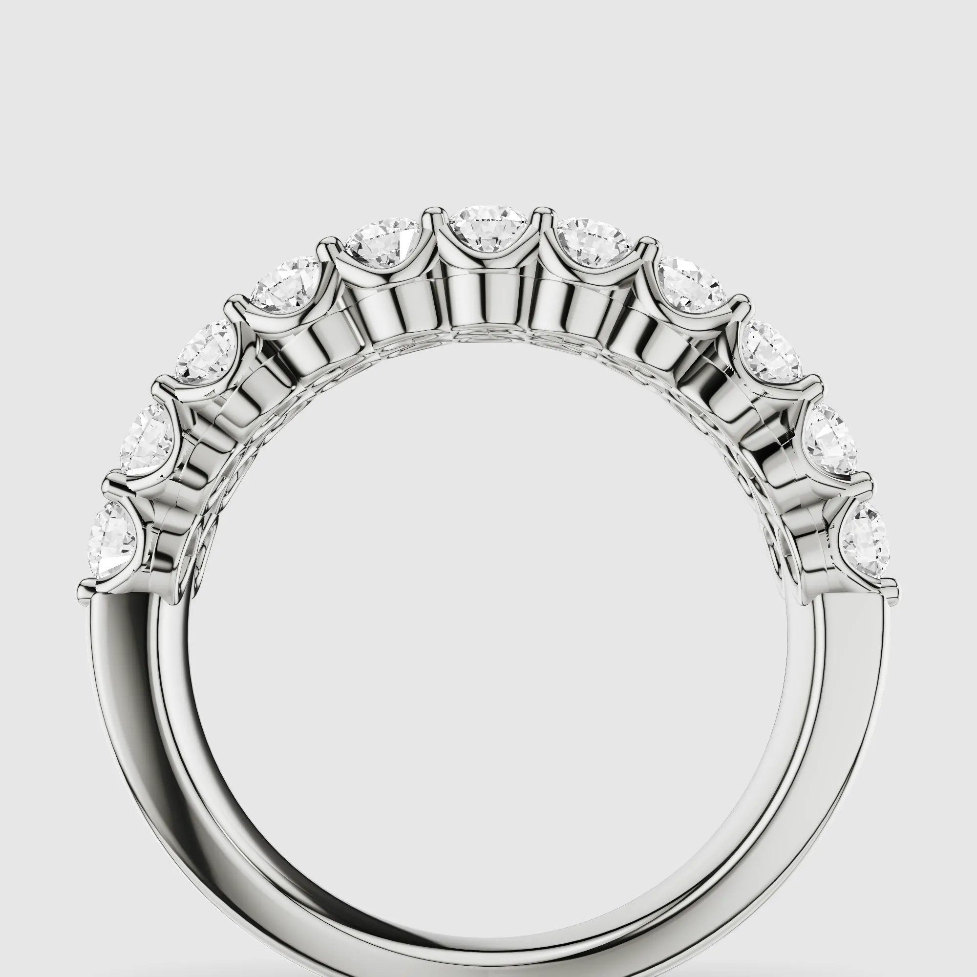 Celine Lab Grown Diamond Fashion Band-Round