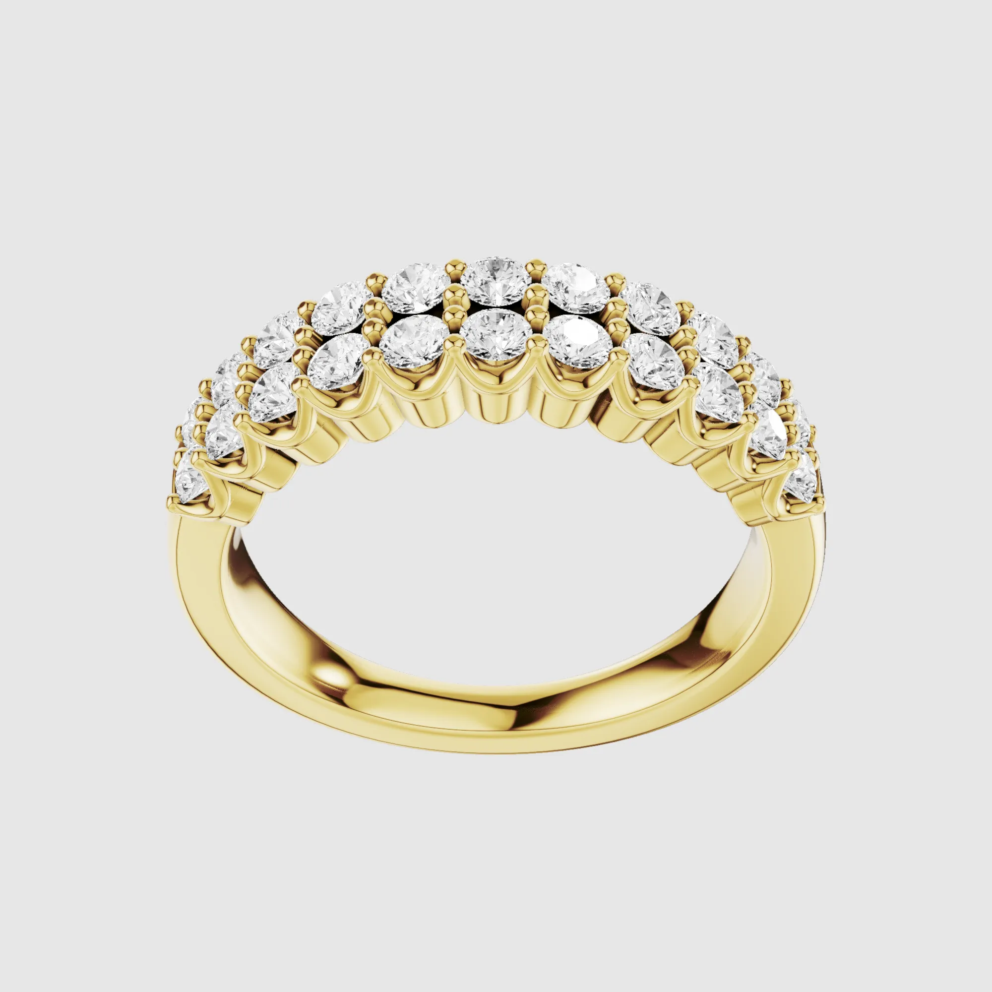 Celine Lab Grown Diamond Fashion Band-Round