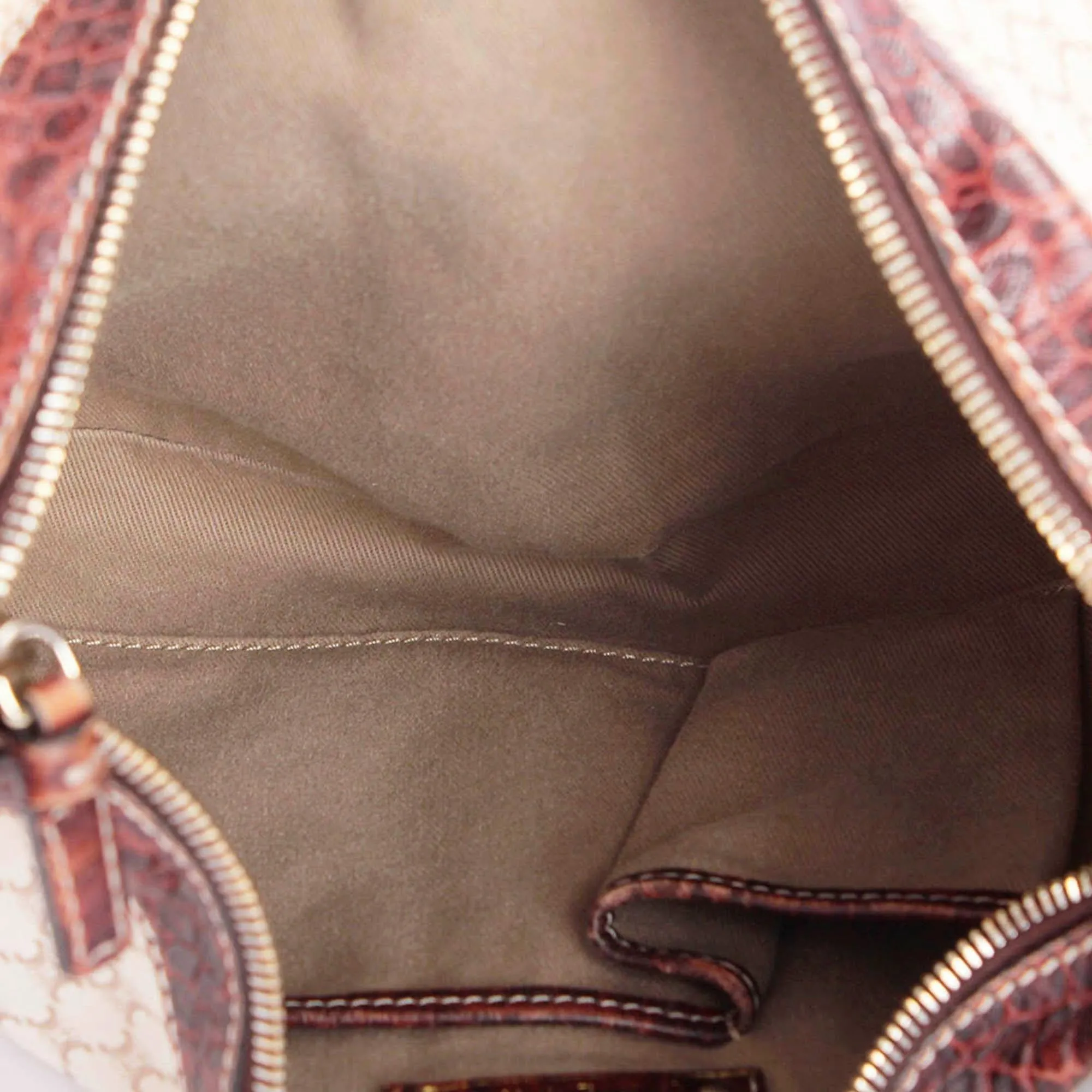 Celine Macadam Canvas Shoulder Bag