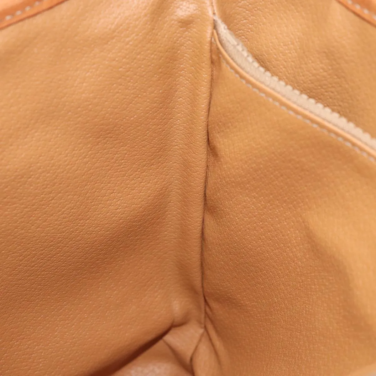 CELINE Macadam Canvas Tote Bag PVC Leather Brown Auth am6400