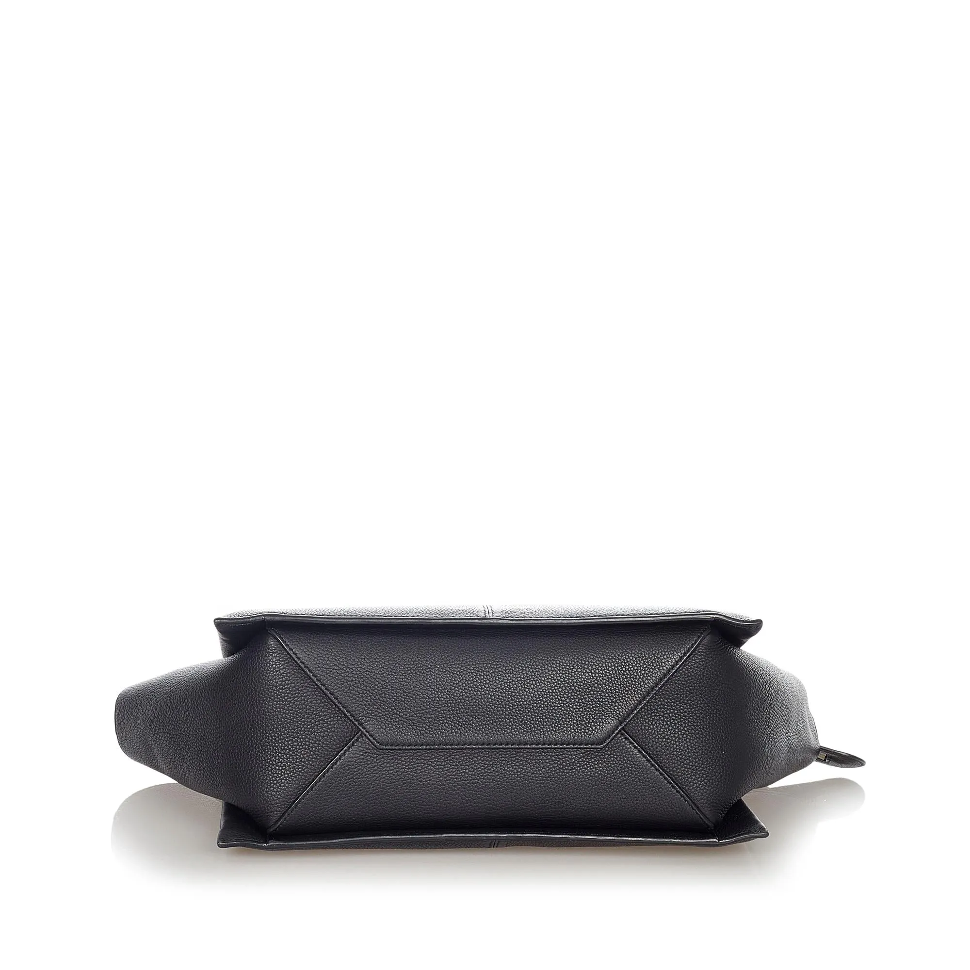 Celine Medium Trifold Leather Tote Bag
