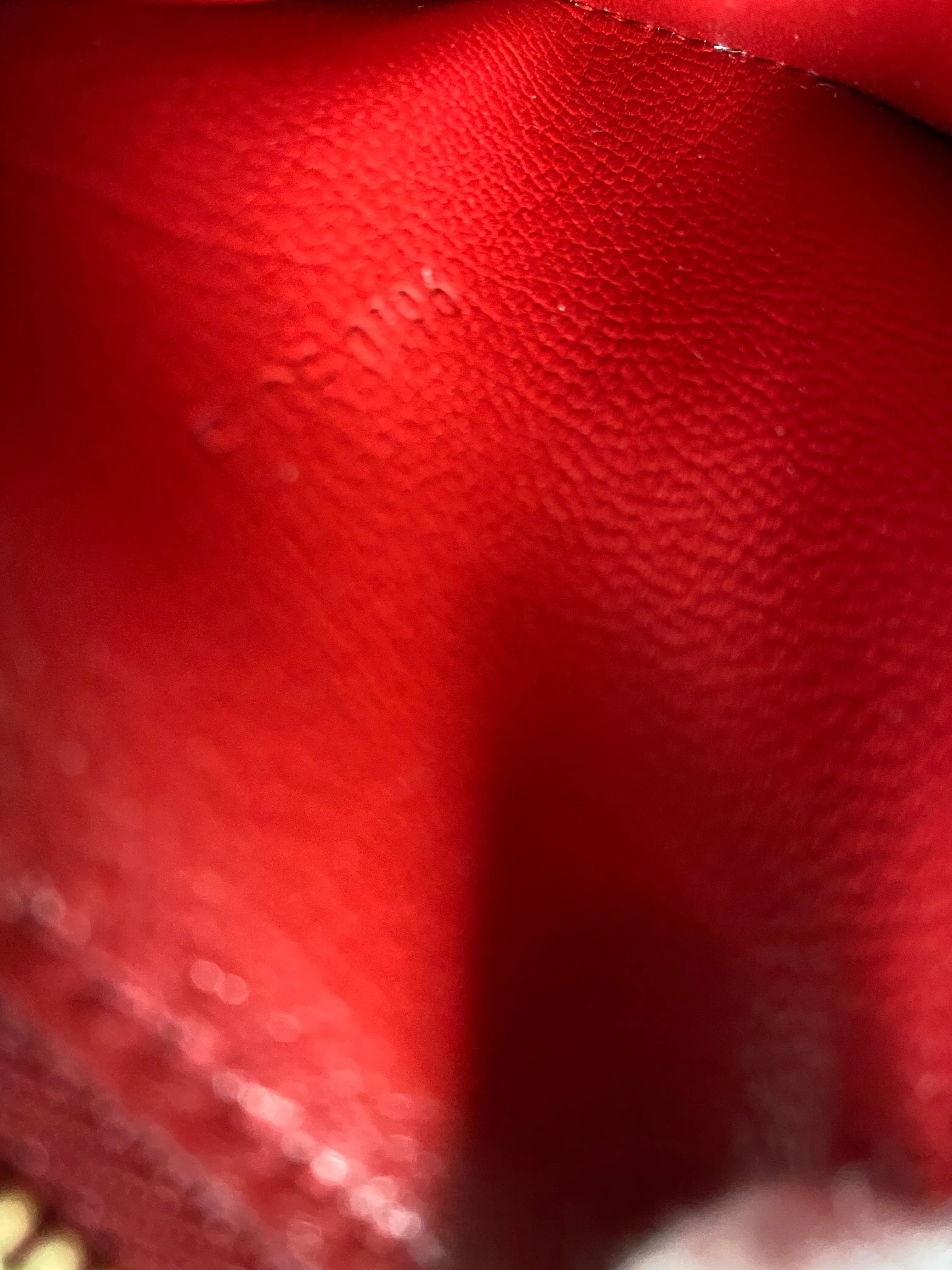 Celine Small Classic Red Leather Box Bag