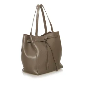 Celine Small Phantom Cabas Leather Tote Bag