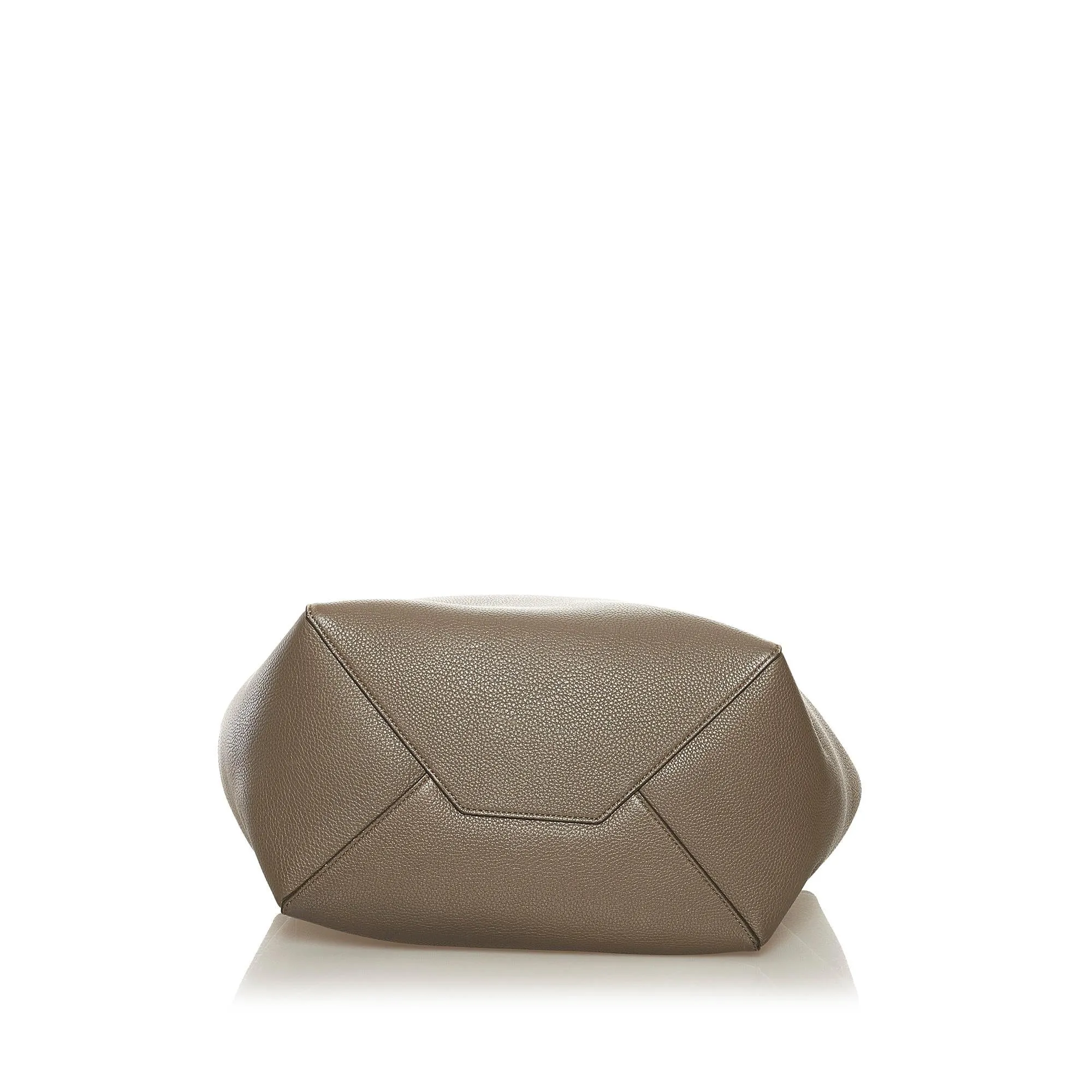 Celine Small Phantom Cabas Leather Tote Bag