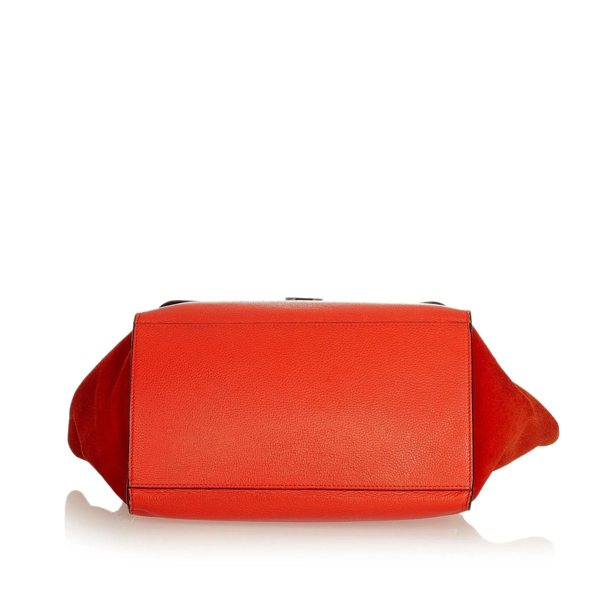 Celine Trapeze Leather Satchel