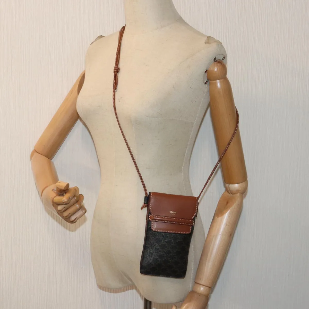 CELINE Triomphe Clutch Bag