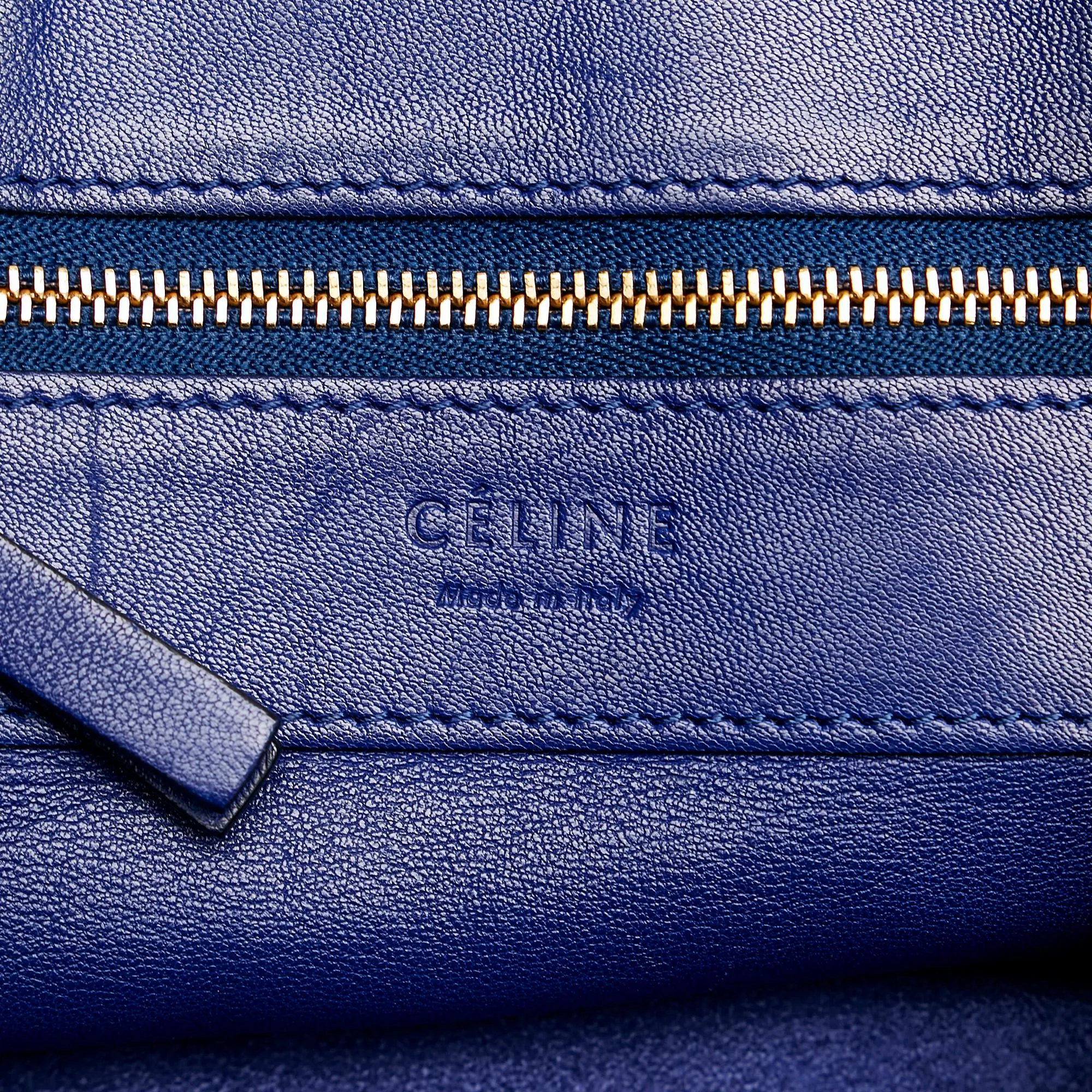 Celine Vertical Cabas Leather Tote Bag