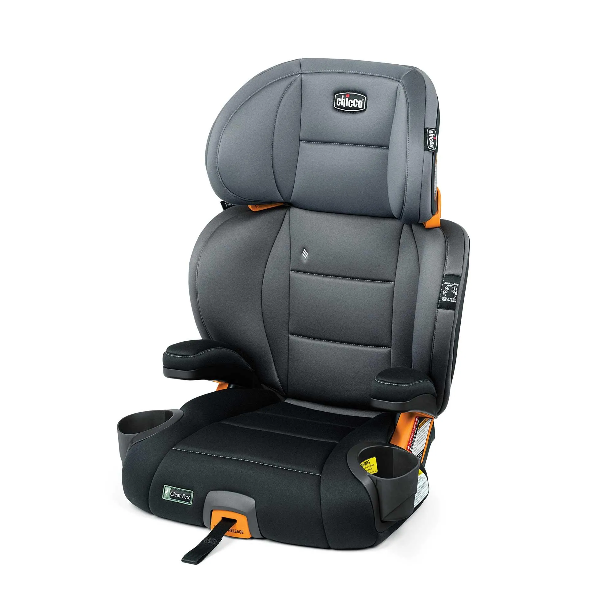 Chicco KidFit® ClearTex® Plus 2-in-1 Belt-Positioning Booster Car Seat
