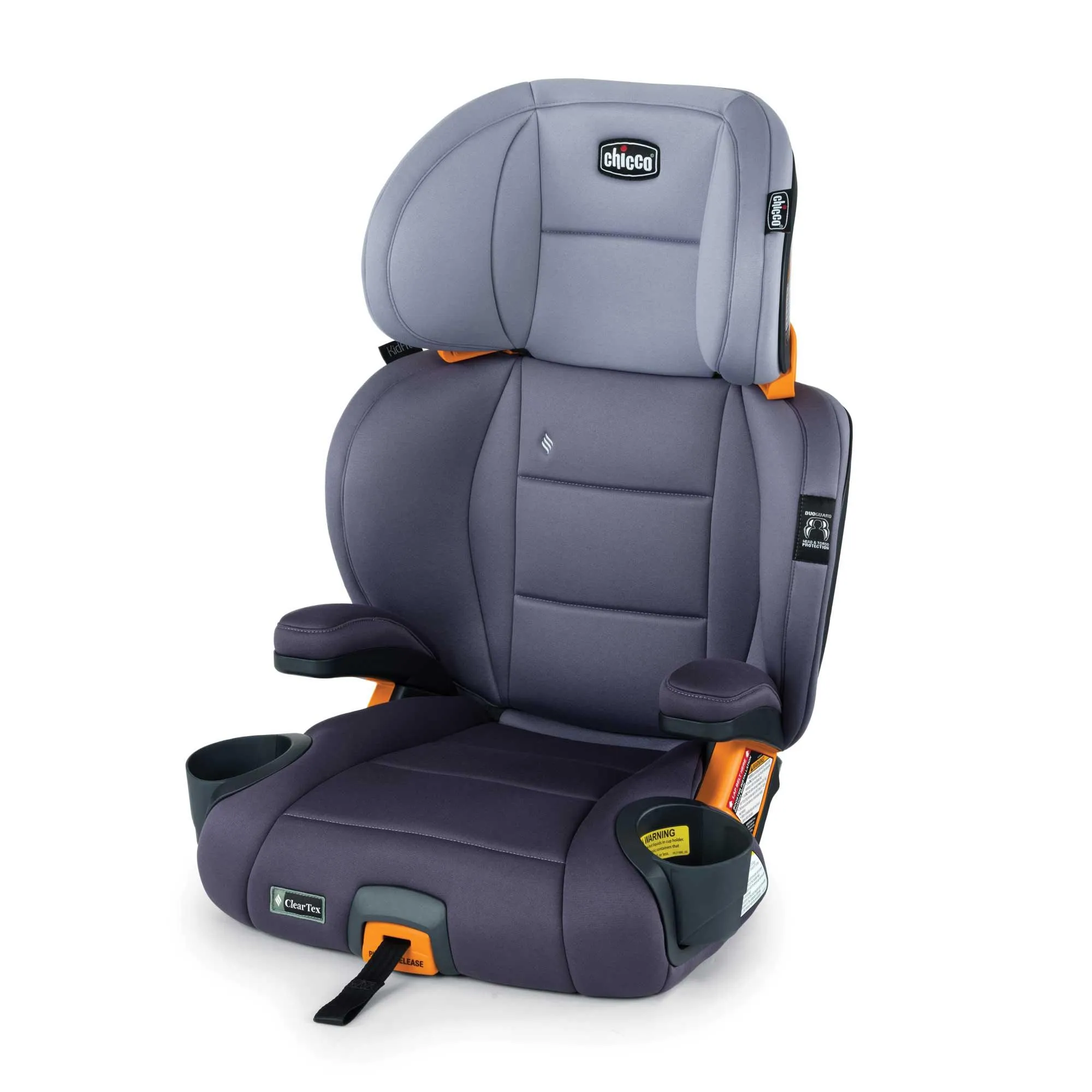 Chicco KidFit® ClearTex® Plus 2-in-1 Belt-Positioning Booster Car Seat