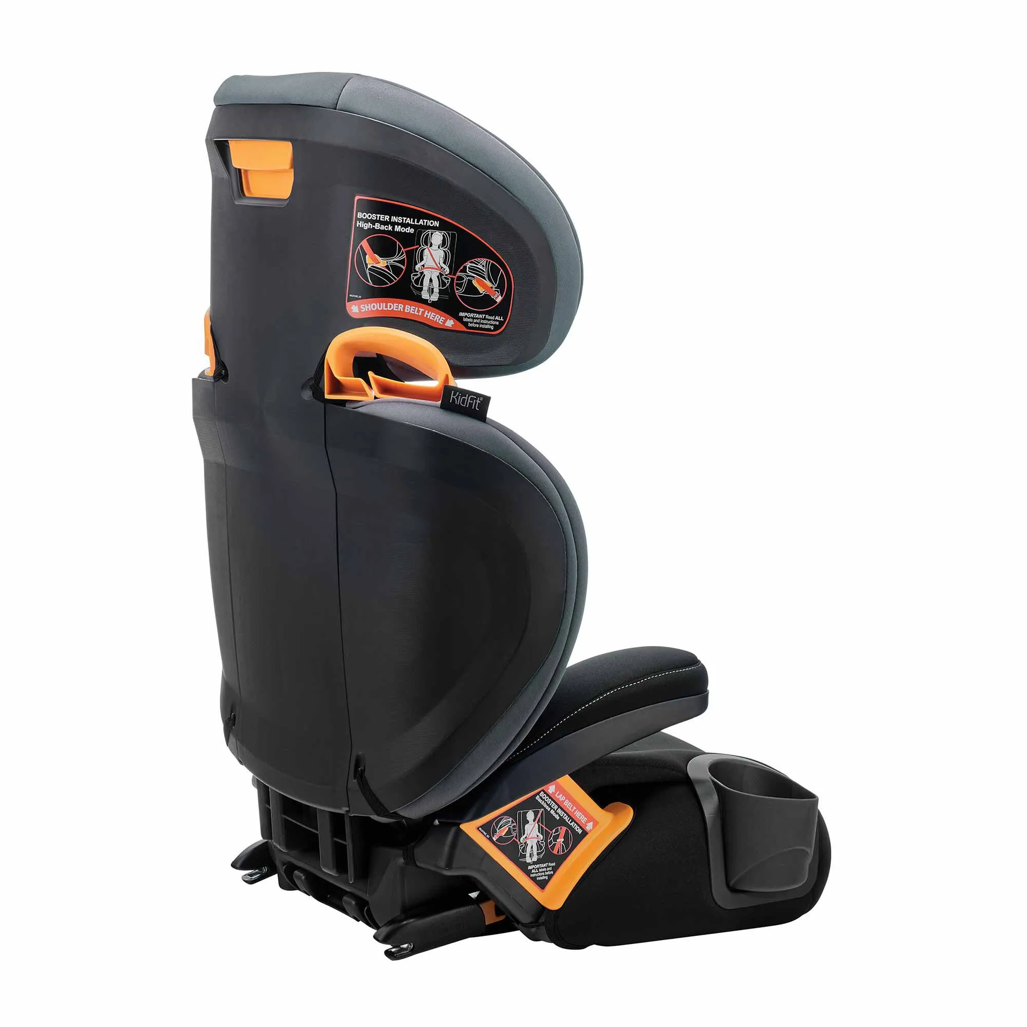 Chicco KidFit® ClearTex® Plus 2-in-1 Belt-Positioning Booster Car Seat