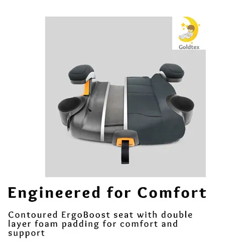 Chicco KidFit® ClearTex® Plus 2-in-1 Belt-Positioning Booster Car Seat