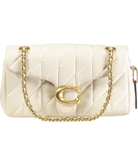 Coach Cream Tabby 26 Quilted Leather Shoulder Bag