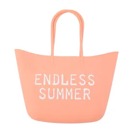 Coral Silicone Cooler Tote