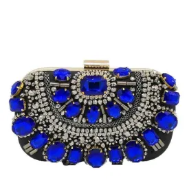 Crystal Evening Purse Metal Clutches