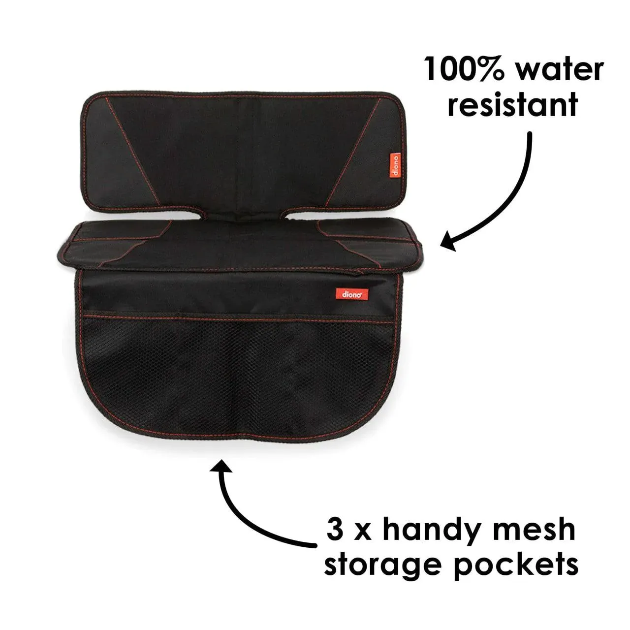 Diono Car Seat Protector Super Mat - Black