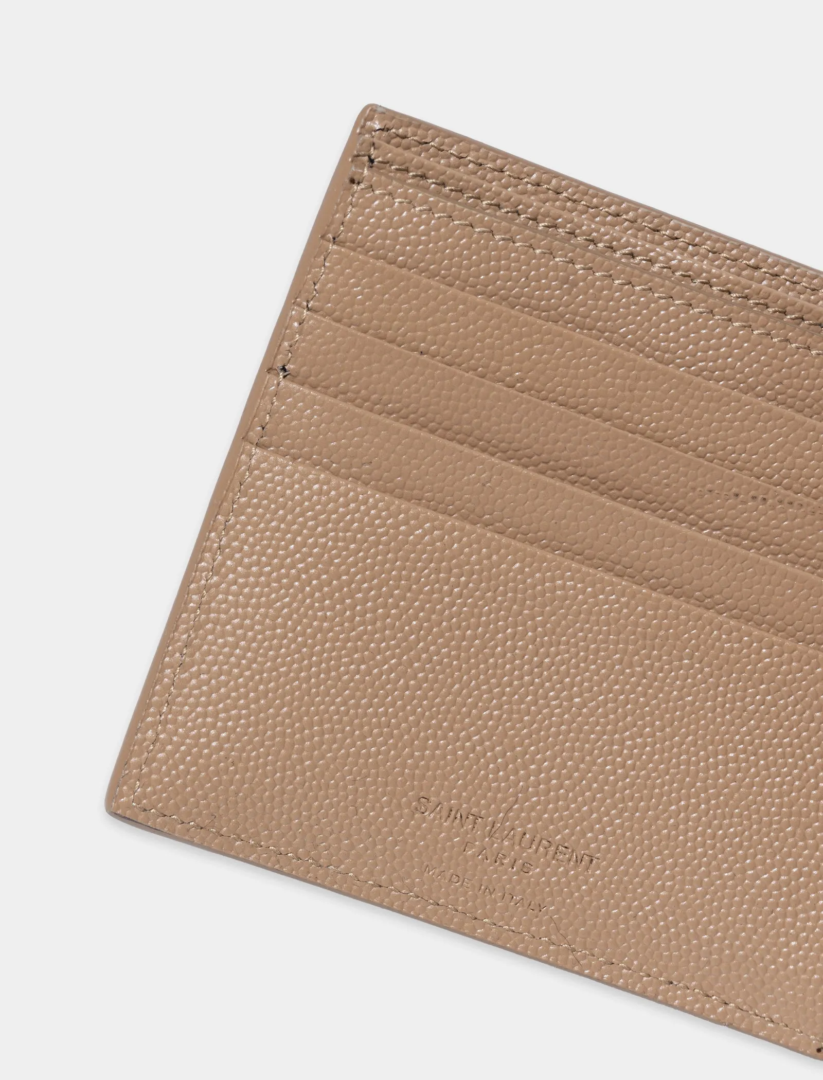 EAST/WEST MEN'S GRAIN EMBOSSED LEATHER WALLET