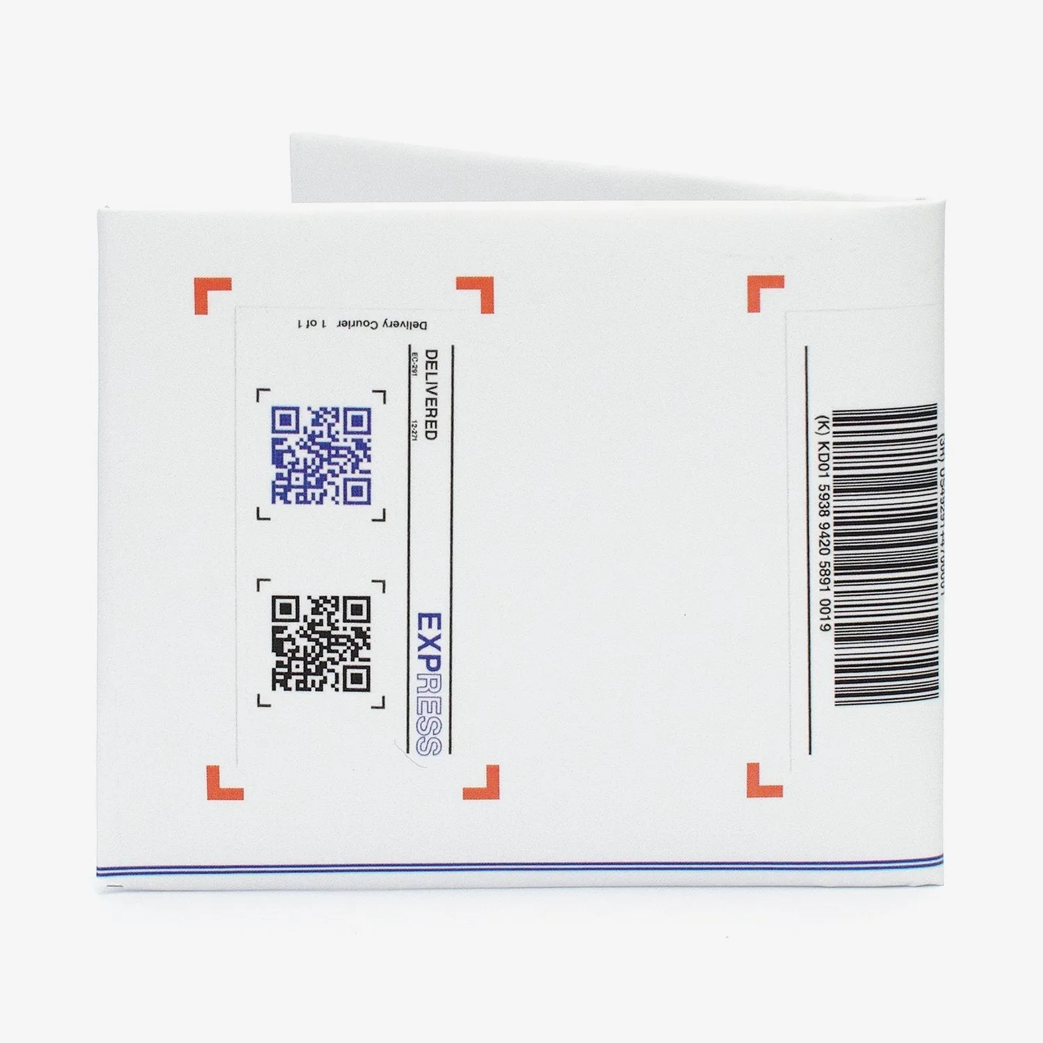 Express Mail White Bifold