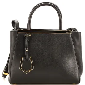 FENDI 2Jours Bag Leather Petite